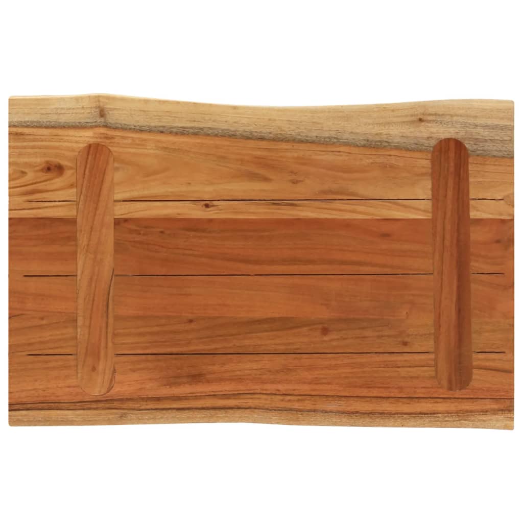 Dessus de table 60x40x3,8 cm rectangulaire bois massif d'acacia Plateaux de table vidaXL