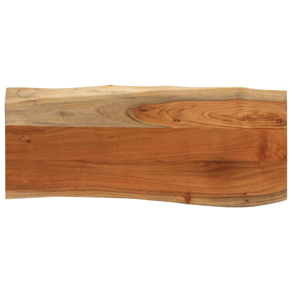 Dessus de table 80x40x3,8 cm rectangulaire bois massif acacia Plateaux de table vidaXL