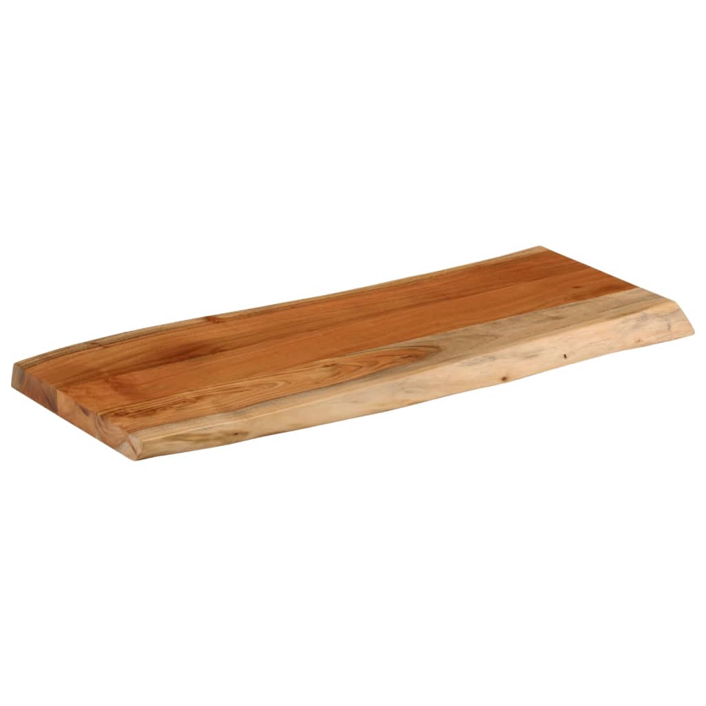 Dessus de table 80x40x3,8 cm rectangulaire bois massif acacia Plateaux de table vidaXL