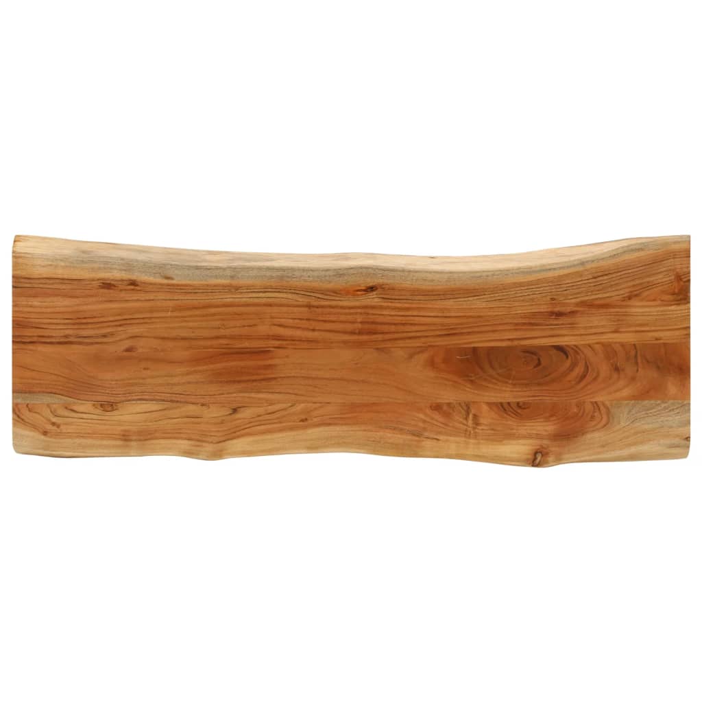 Dessus de table 110x40x3,8 cm rectangulaire bois massif acacia Plateaux de table vidaXL