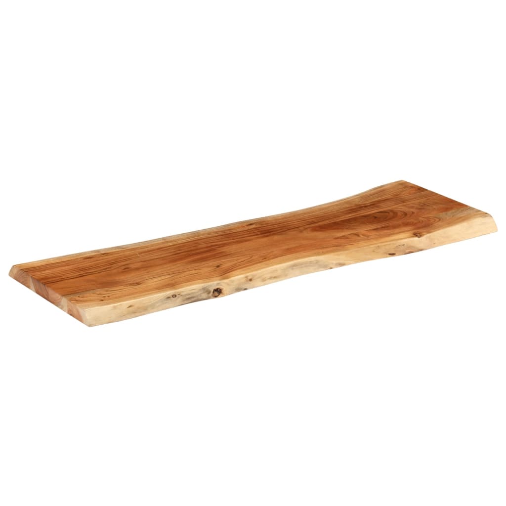 Dessus de table 110x40x3,8 cm rectangulaire bois massif acacia Plateaux de table vidaXL