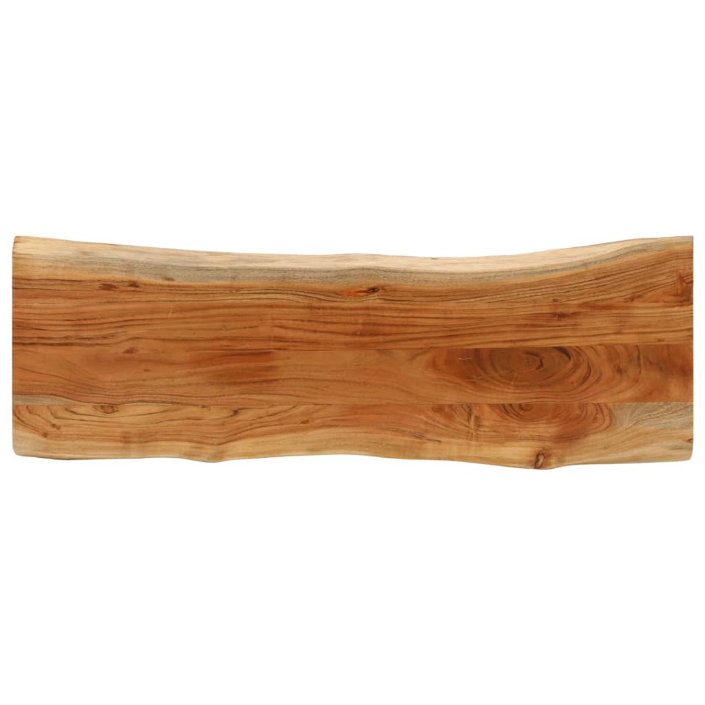 Dessus de table 120x40x3,8 cm rectangulaire bois massif acacia Plateaux de table vidaXL