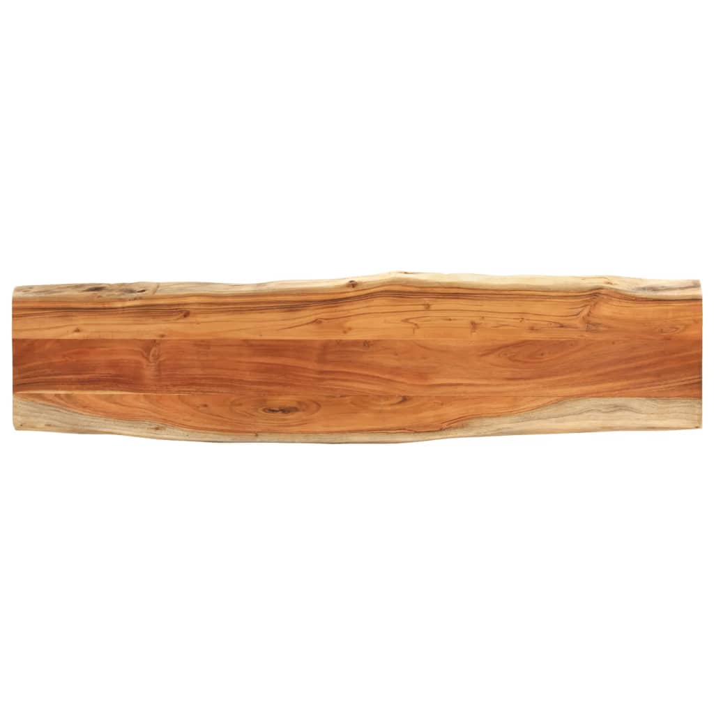 Dessus de table 160x40x3,8 cm rectangulaire bois massif acacia Plateaux de table vidaXL