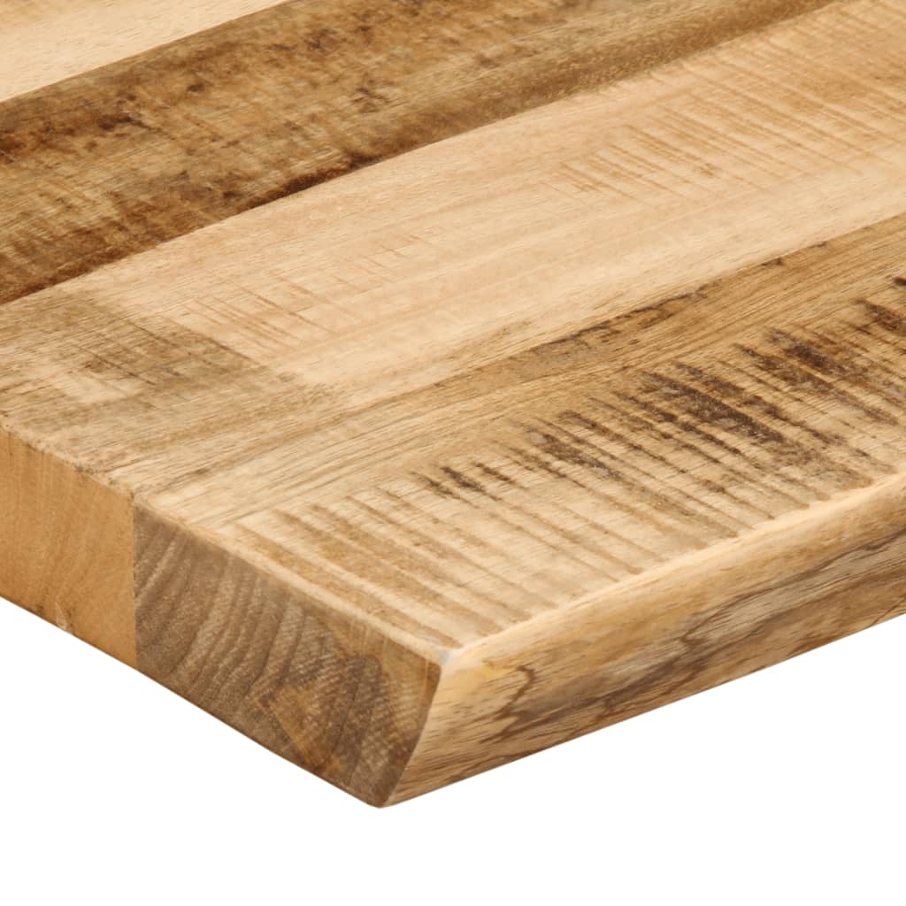 Dessus de table bord vivant 100x40x2,5 cm bois de manguier brut Plateaux de table vidaXL