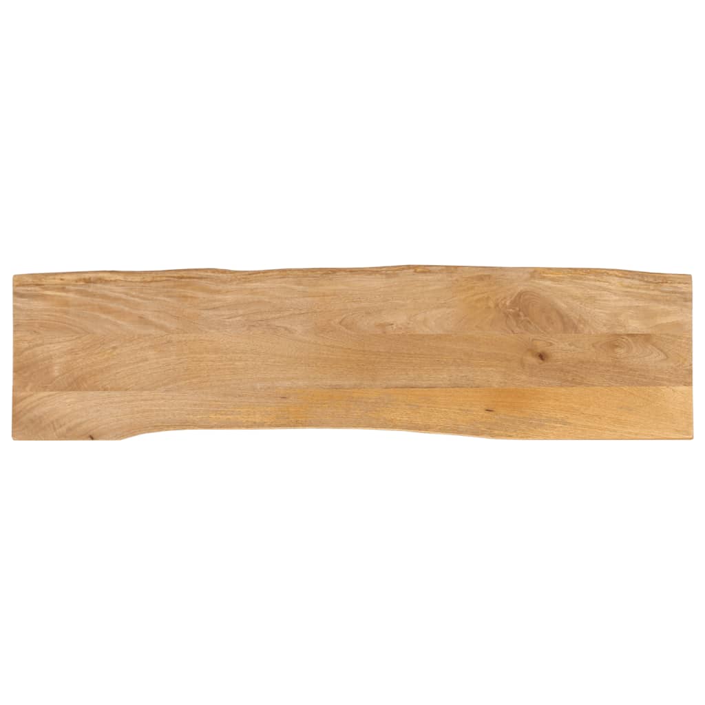 Dessus de table 180x40x3,8 cm bord vivant bois massif manguier Plateaux de table vidaXL