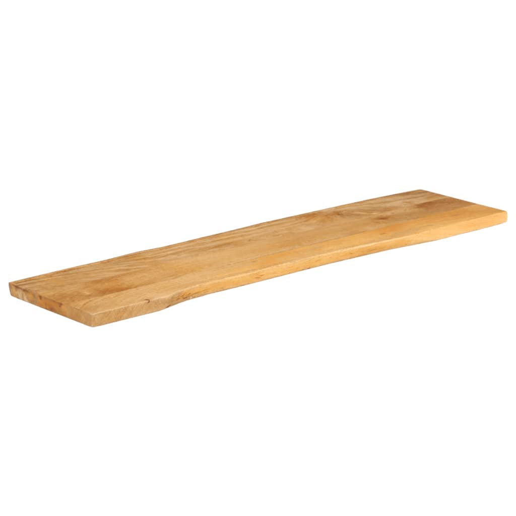 Dessus de table 180x40x3,8 cm bord vivant bois massif manguier Plateaux de table vidaXL