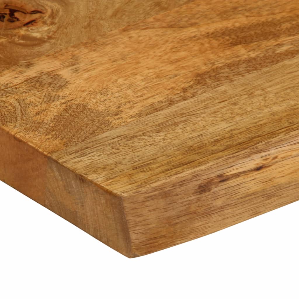 Dessus de table 120x40x3,8 cm bord vivant bois massif manguier Plateaux de table vidaXL