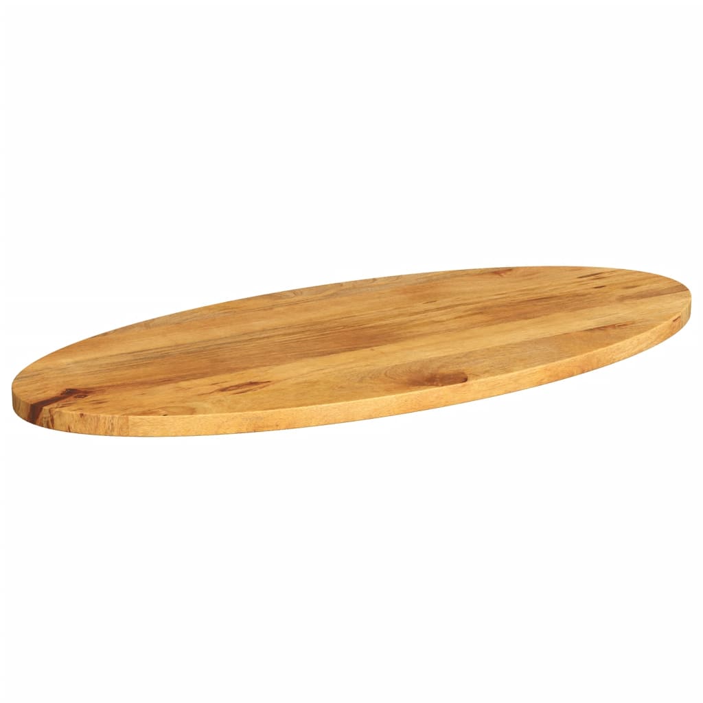 Dessus de table 110x40x3,8 cm ovale bois massif de manguier Plateaux de table vidaXL   