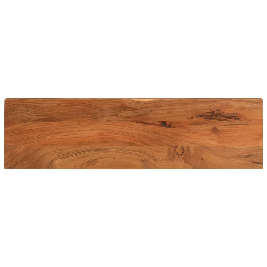 Dessus de table 120x20x2,5cm rectangulaire bois massif d'acacia Plateaux de table vidaXL