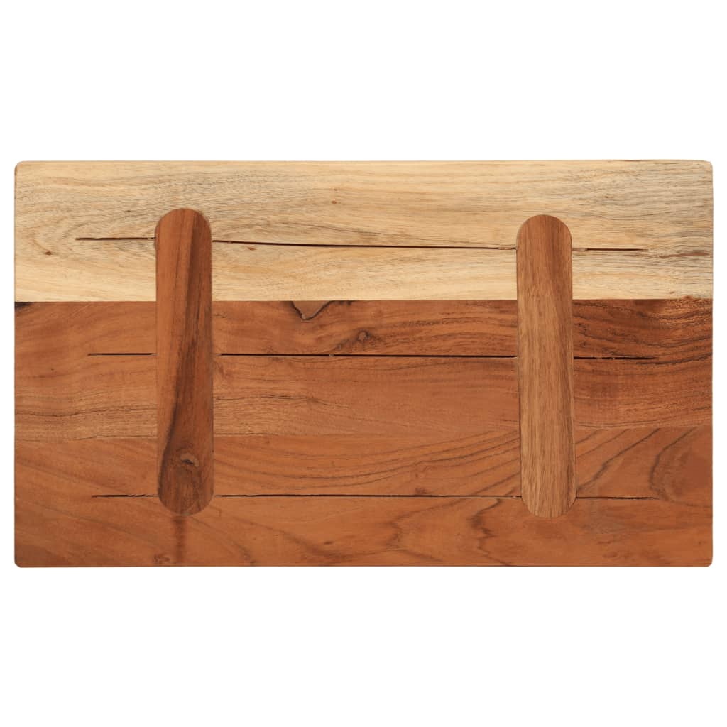 Dessus de table 50x20x3,8 cm rectangulaire bois massif d'acacia Plateaux de table vidaXL   