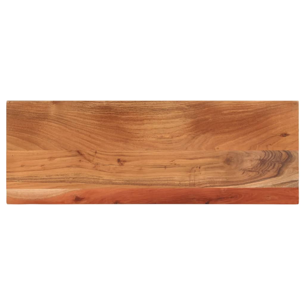 Dessus de table 90x30x3,8 cm rectangulaire bois massif d'acacia Plateaux de table vidaXL