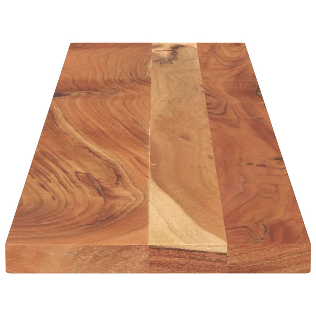 Dessus de table 140x30x3,8cm rectangulaire bois massif d'acacia Plateaux de table vidaXL