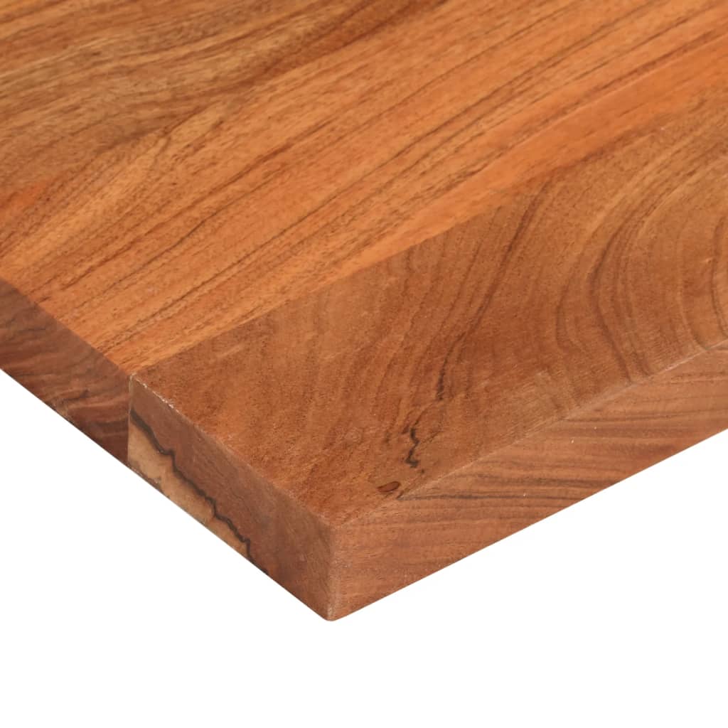 Dessus de table 110x40x3,8cm rectangulaire bois massif d'acacia Plateaux de table vidaXL   