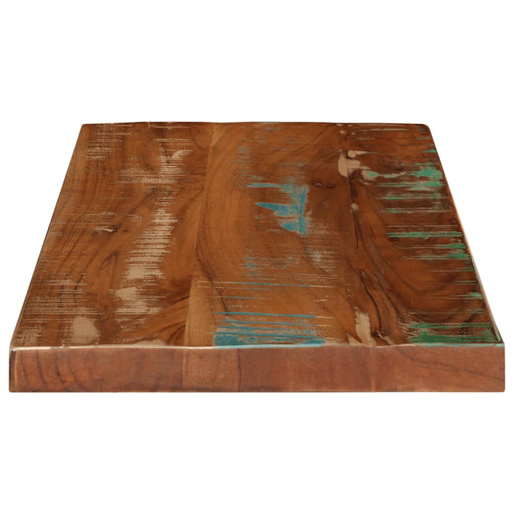 Dessus de table 50x20x2,5 cm rectangulaire bois massif récupéré Plateaux de table vidaXL   