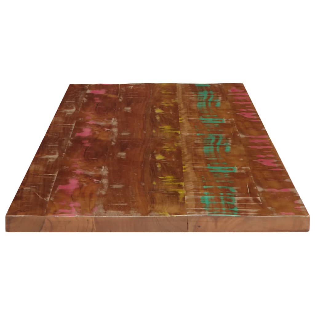 Dessus de table 120x50x2,5cm rectangulaire bois massif récupéré Plateaux de table vidaXL