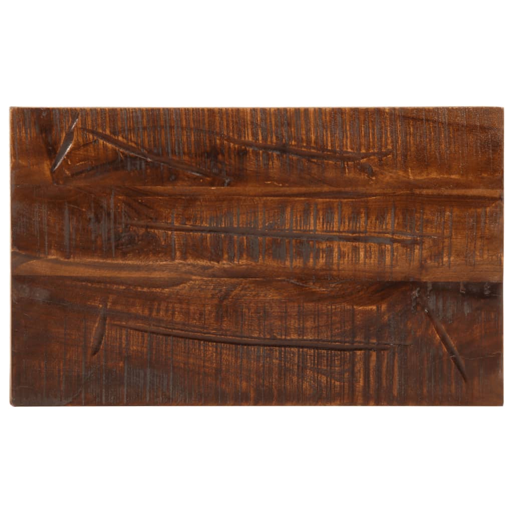 Dessus de table 60x20x2,5 cm rectangulaire bois massif récupéré Plateaux de table vidaXL