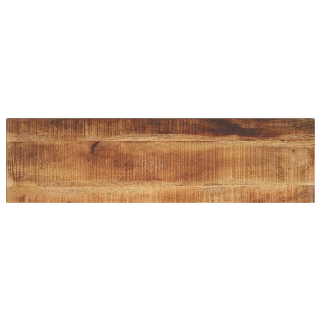 Dessus de table rectangulaire bois massif de manguier brut Plateaux de table vidaXL