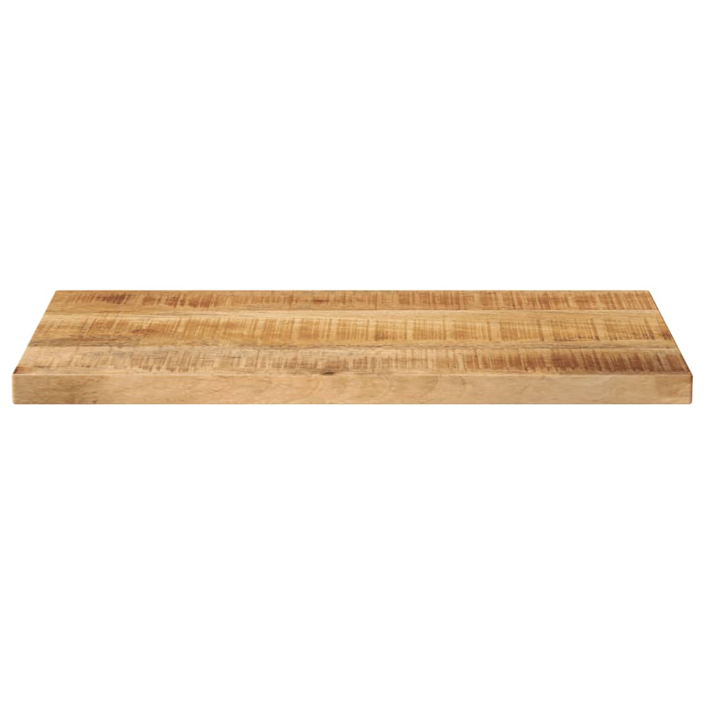 Dessus de table rectangulaire bois massif de manguier brut Plateaux de table vidaXL