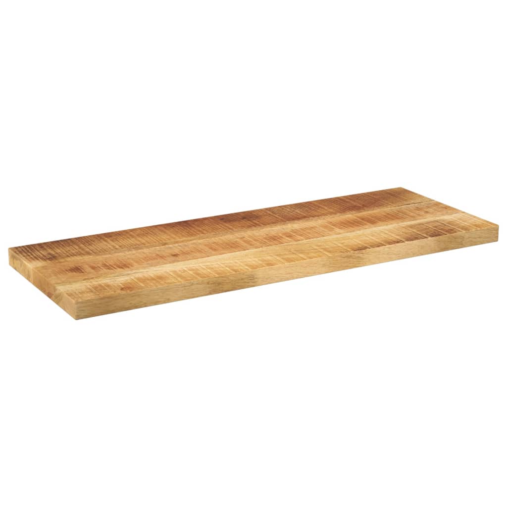 Dessus de table rectangulaire bois massif de manguier brut Plateaux de table vidaXL