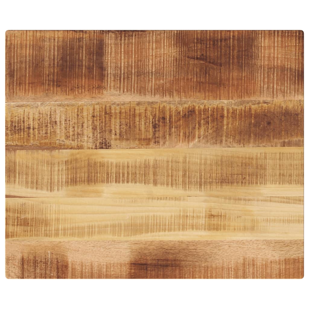 Dessus de table rectangulaire bois massif de manguier brut Plateaux de table vidaXL