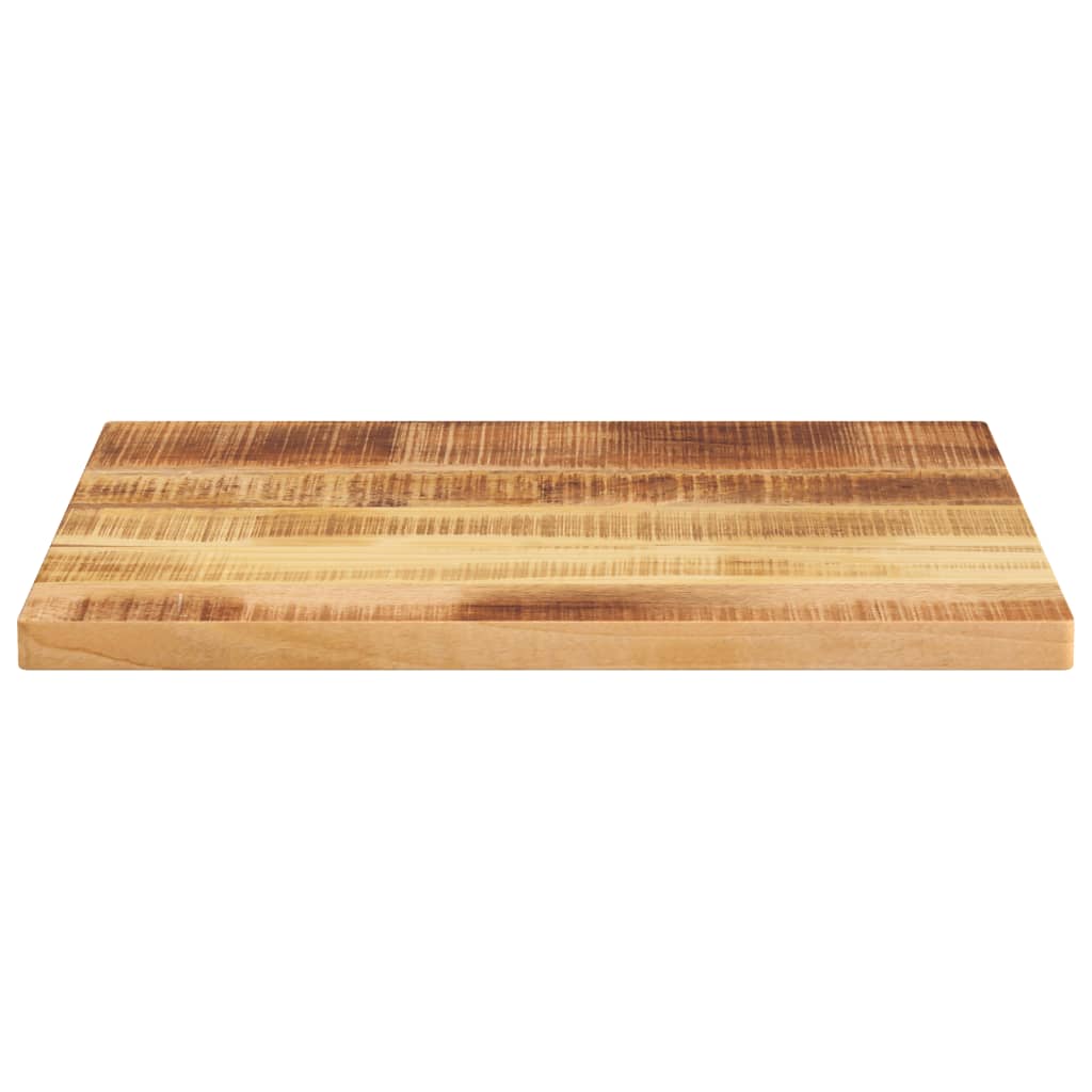 Dessus de table rectangulaire bois massif de manguier brut Plateaux de table vidaXL