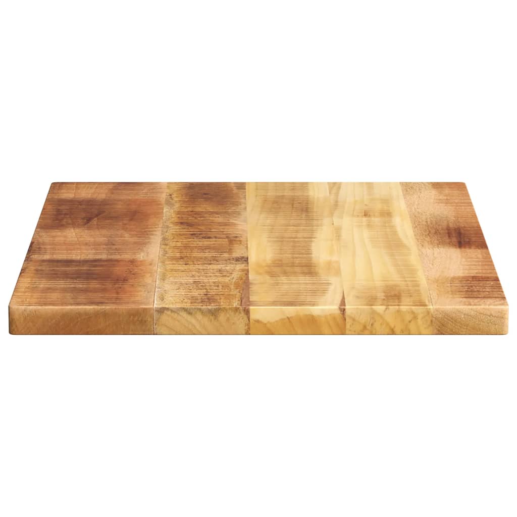 Dessus de table rectangulaire bois massif de manguier brut Plateaux de table vidaXL