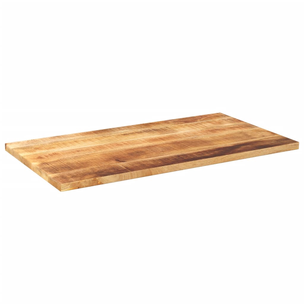 Dessus de table rectangulaire bois massif de manguier brut Plateaux de table vidaXL   