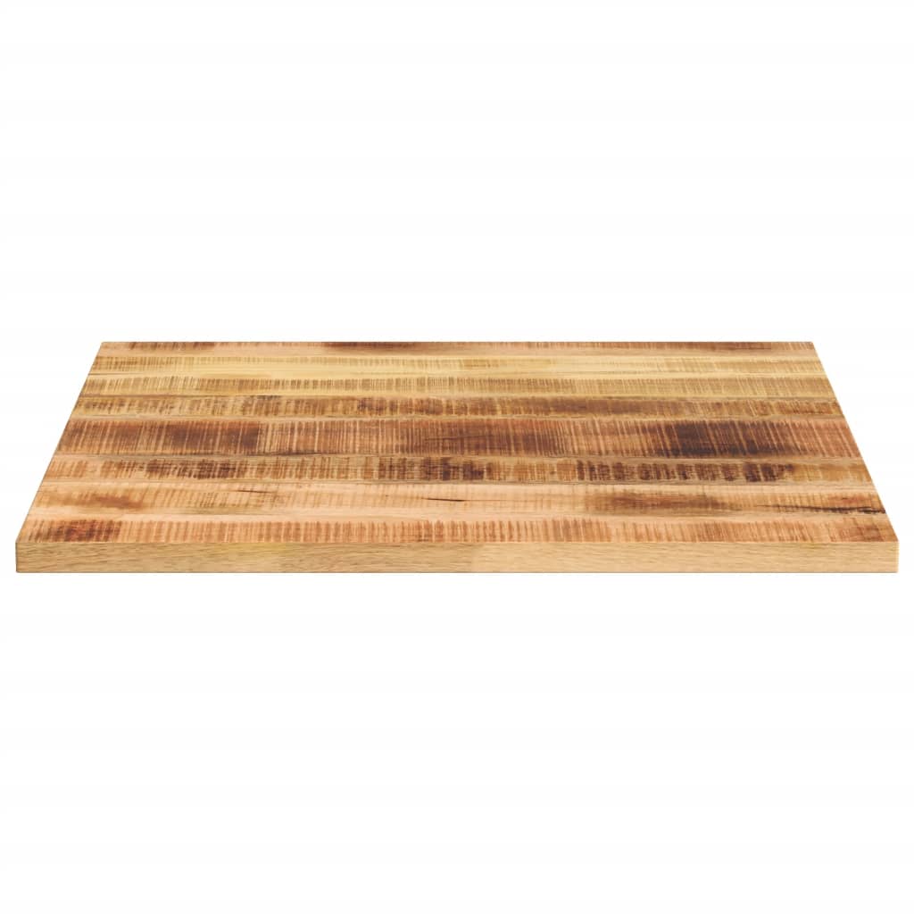 Dessus de table 70x70x3,8 cm carré bois massif de manguier brut Plateaux de table vidaXL   