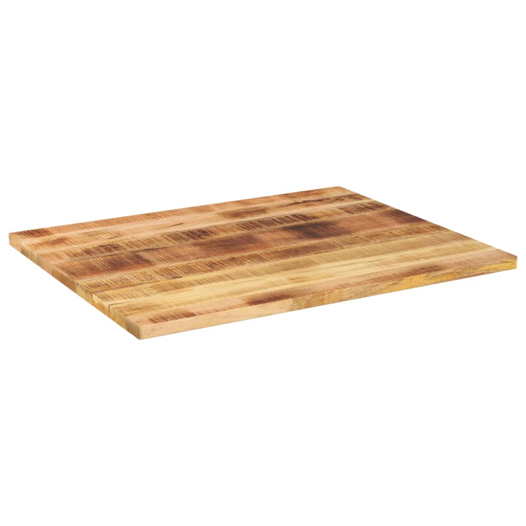 Dessus de table rectangulaire bois massif de manguier brut Plateaux de table vidaXL   