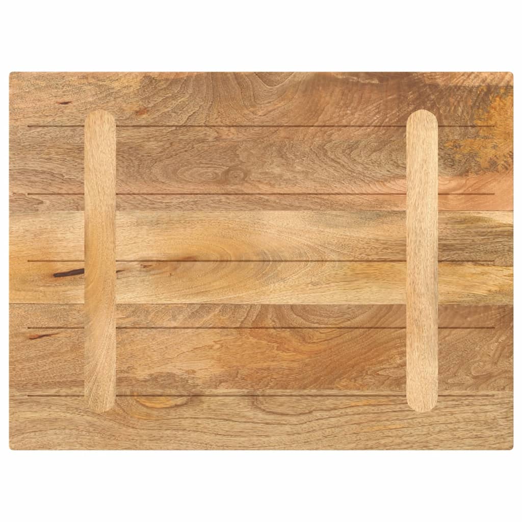 Dessus de table 90x60x2,5 cm rectangulaire bois massif manguier Plateaux de table vidaXL   