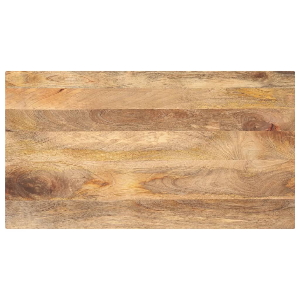 Dessus de table 100x60x2,5cm rectangulaire bois massif manguier Plateaux de table vidaXL   