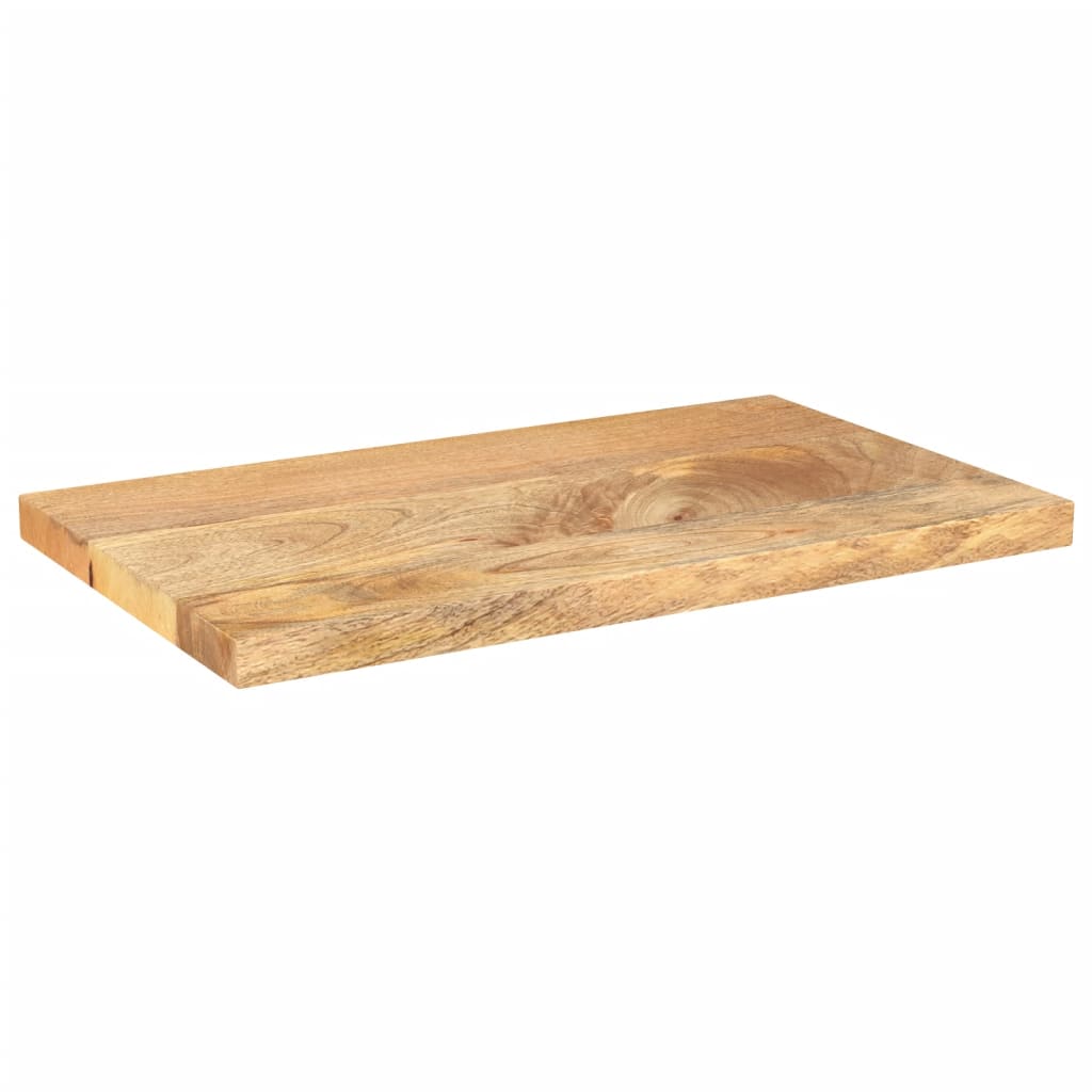 Dessus de table 40x20x3,8 cm rectangulaire bois massif manguier Plateaux de table vidaXL