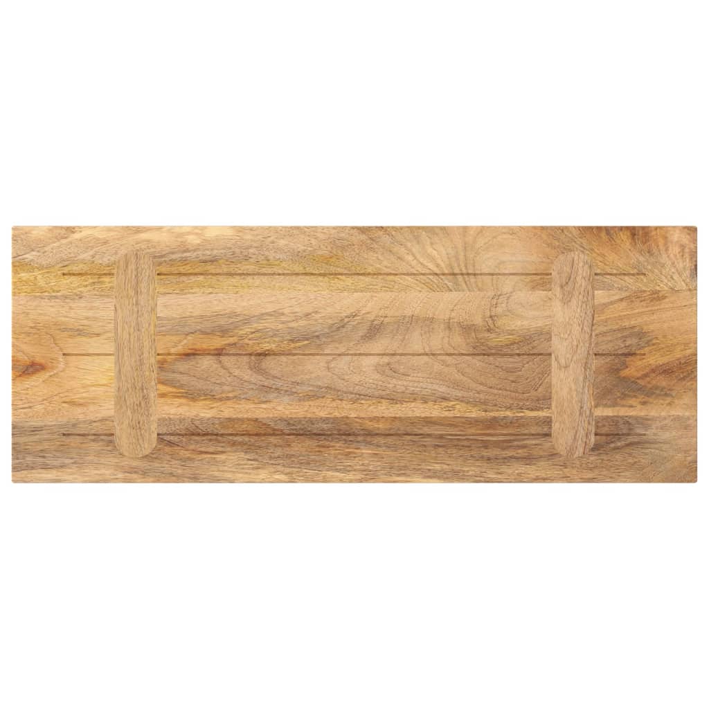 Dessus de table 90x40x3,8 cm rectangulaire bois massif manguier Plateaux de table vidaXL