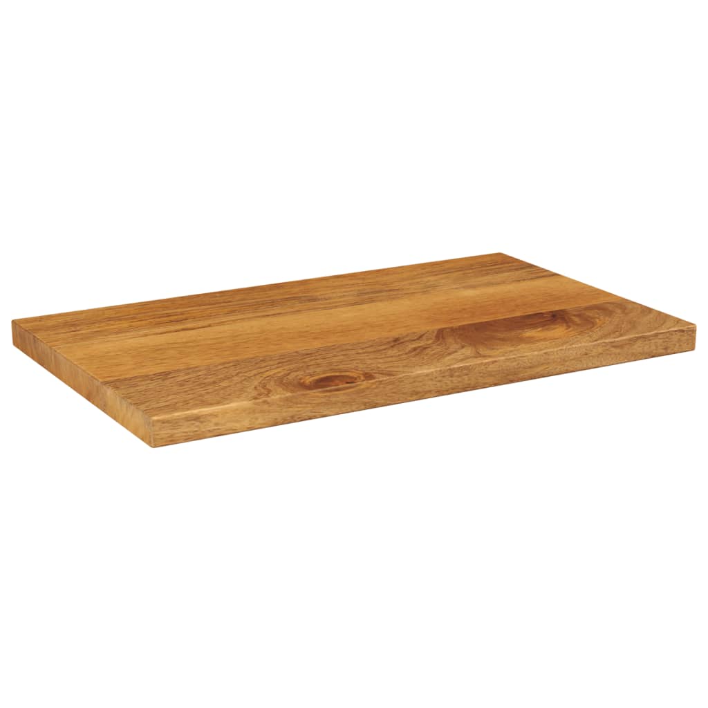 Dessus de table 60x20x2,5 cm rectangulaire bois massif manguier Plateaux de table vidaXL