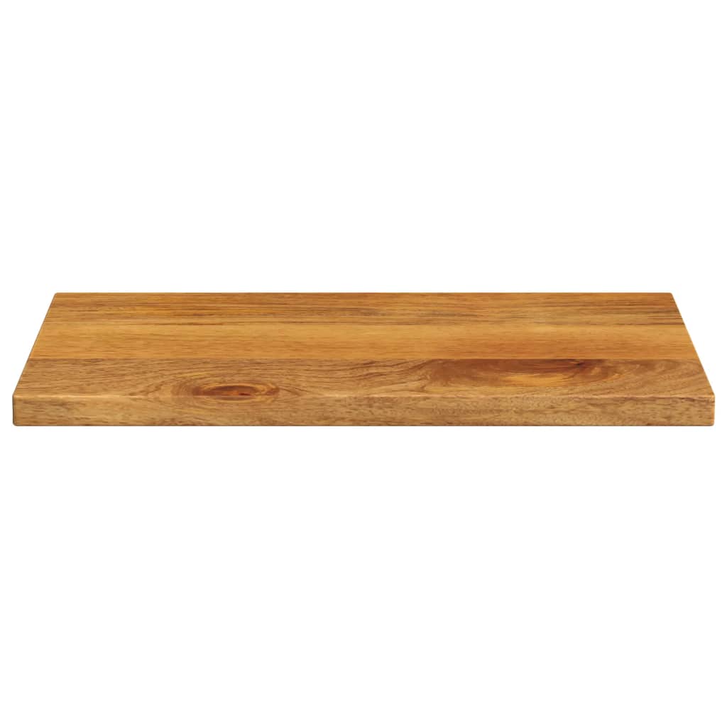 Dessus de table 60x20x2,5 cm rectangulaire bois massif manguier Plateaux de table vidaXL