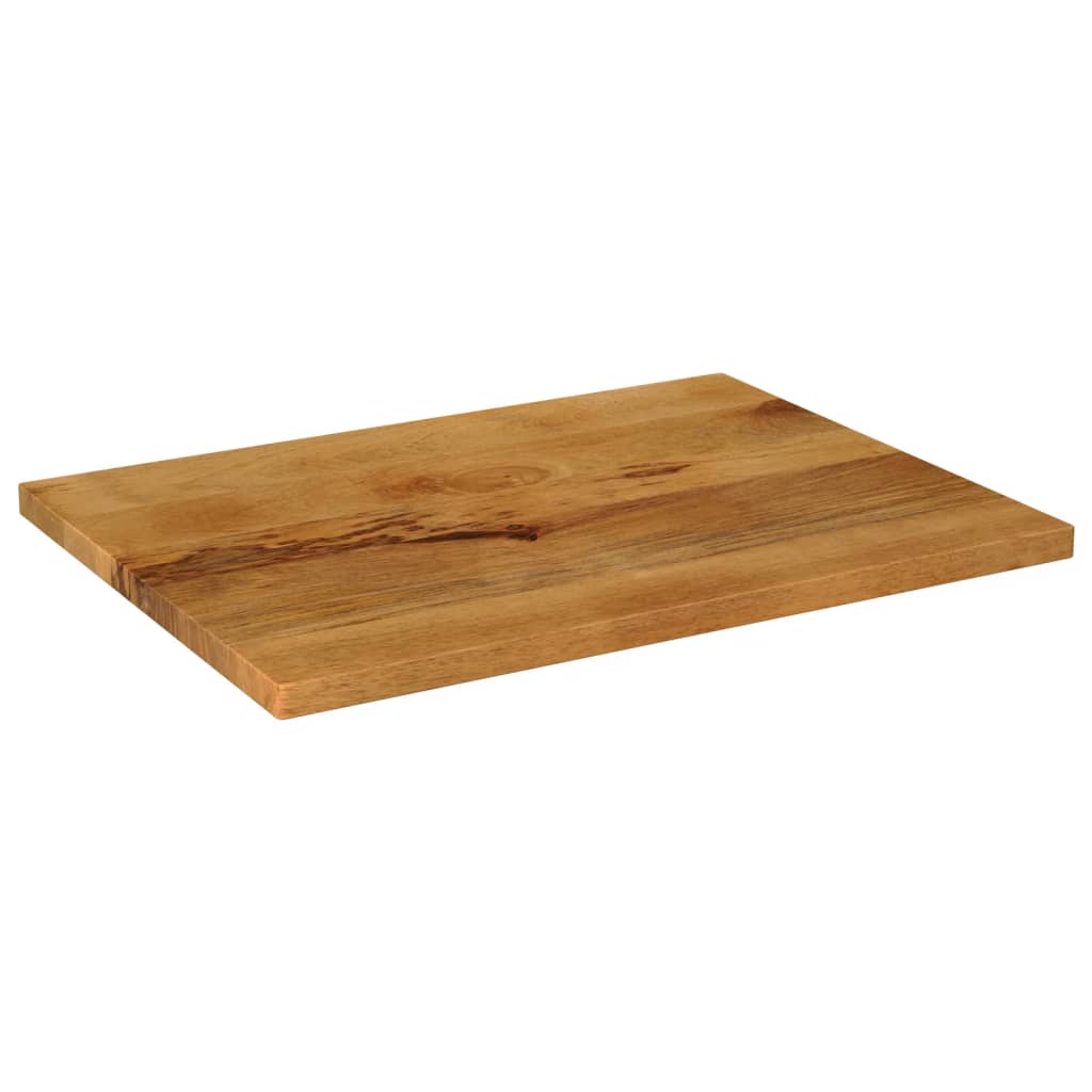 Dessus de table 70x60x2,5 cm rectangulaire bois massif manguier Plateaux de table vidaXL