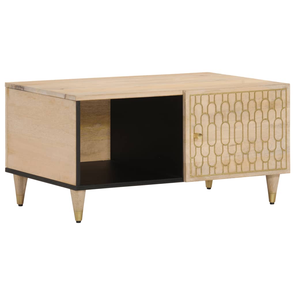 Table basse 80x50x40 cm bois de manguier massif Tables basses vidaXL   