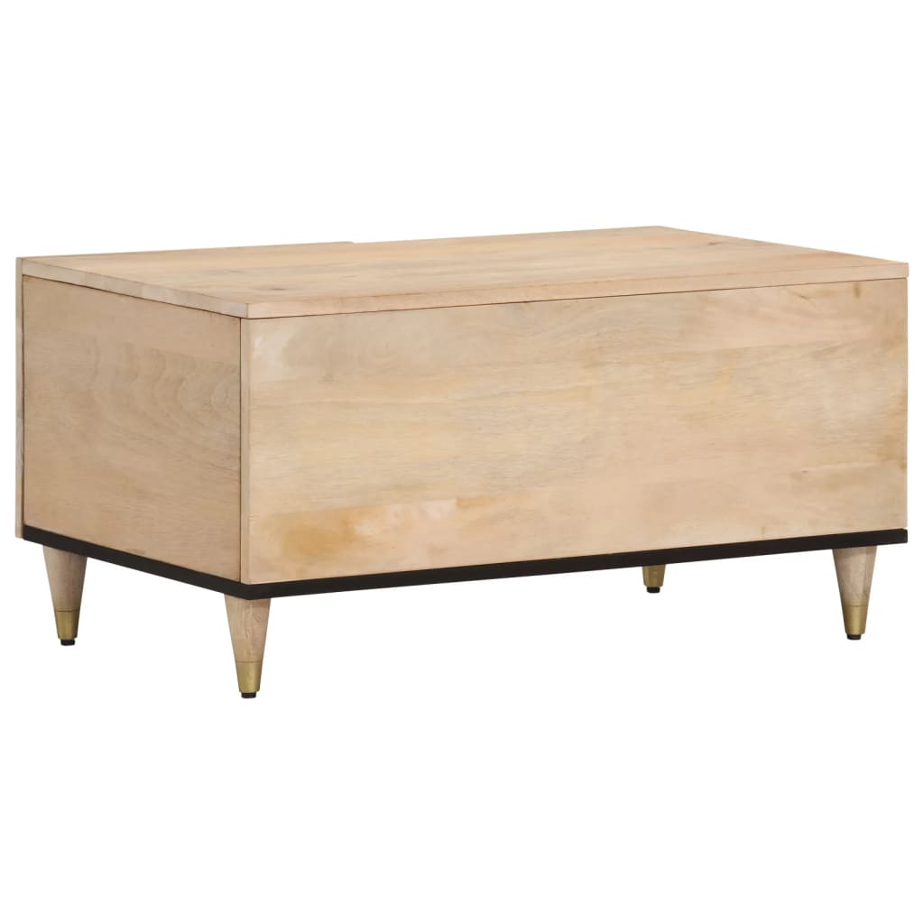 Table basse 80x50x40 cm bois de manguier massif Tables basses vidaXL   