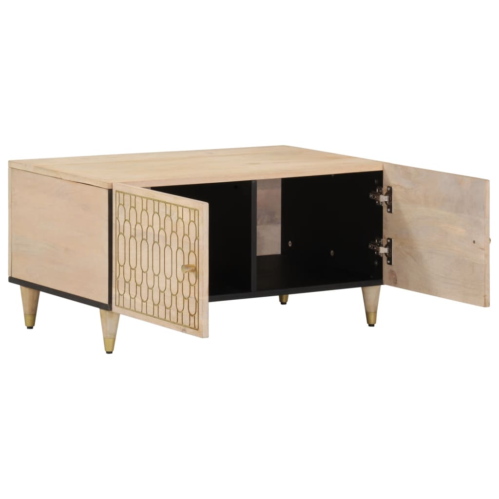 Table basse 80x50x40 cm bois de manguier massif Tables basses vidaXL   