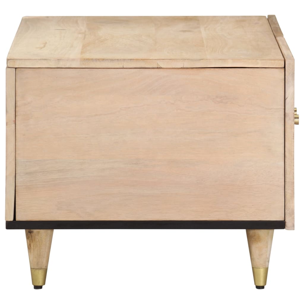 Table basse 80x50x40 cm bois de manguier massif Tables basses vidaXL   