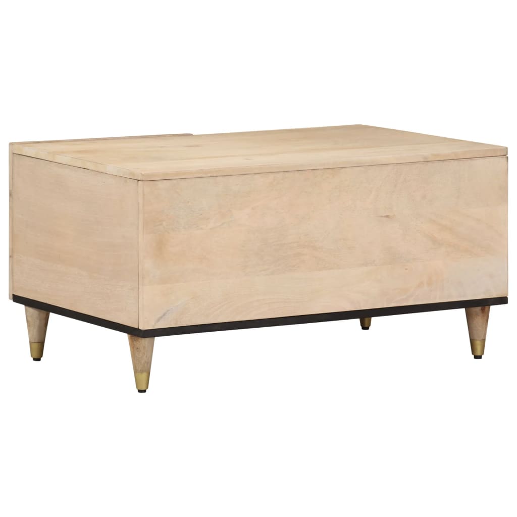 Table basse 80x50x40 cm bois de manguier massif Tables basses vidaXL   