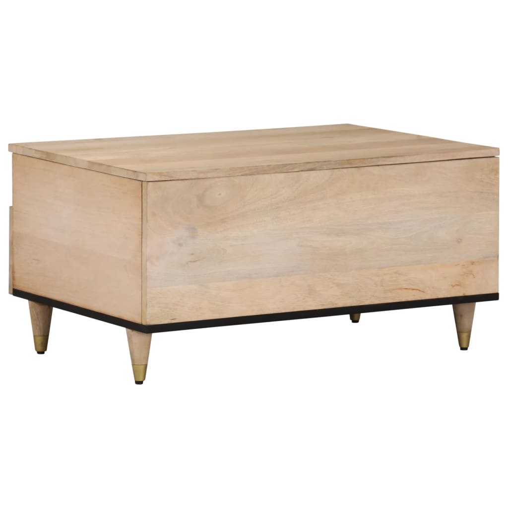 Table basse 80x54x40 cm bois de manguier massif Tables basses vidaXL   