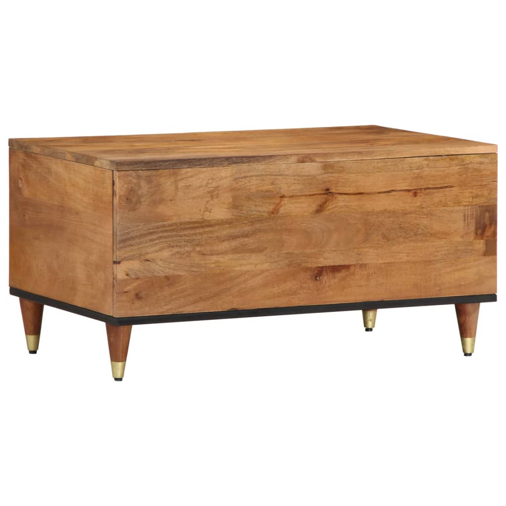 Table basse 80x50x40 cm bois de manguier massif Tables basses vidaXL   