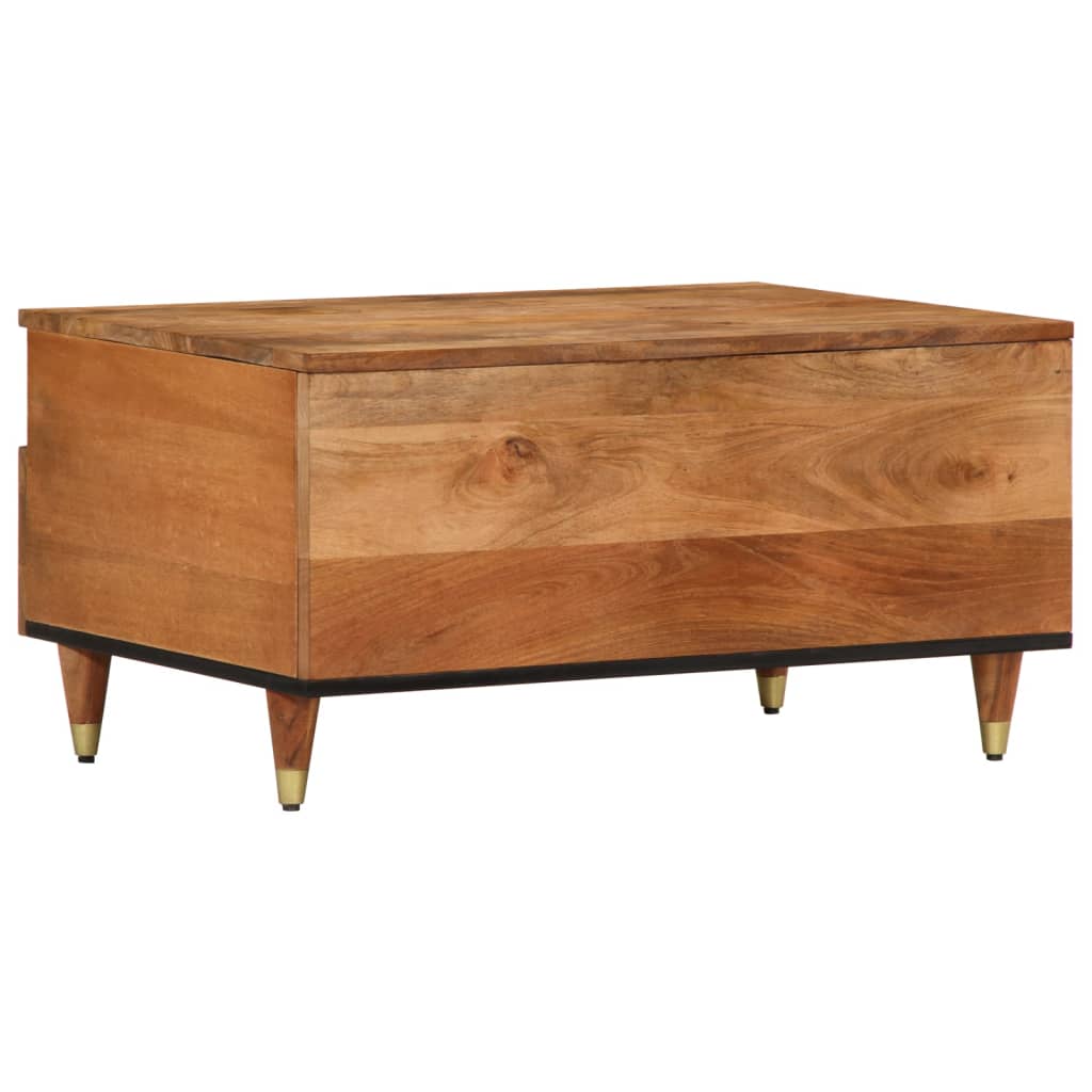 Table basse 80x54x40 cm bois de manguier massif Tables basses vidaXL   