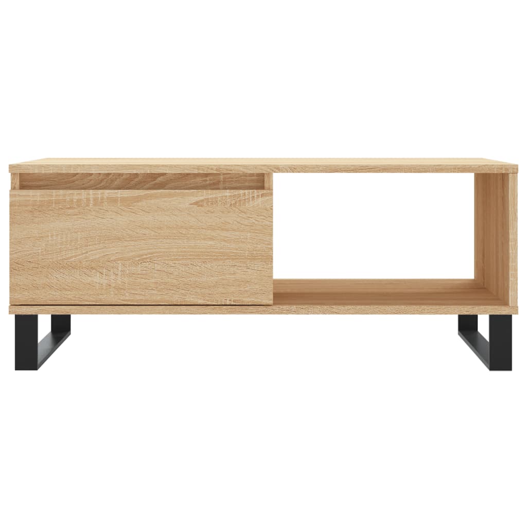 Table basse Chêne sonoma 90x50x36,5 cm Bois d'ingénierie Tables basses vidaXL   