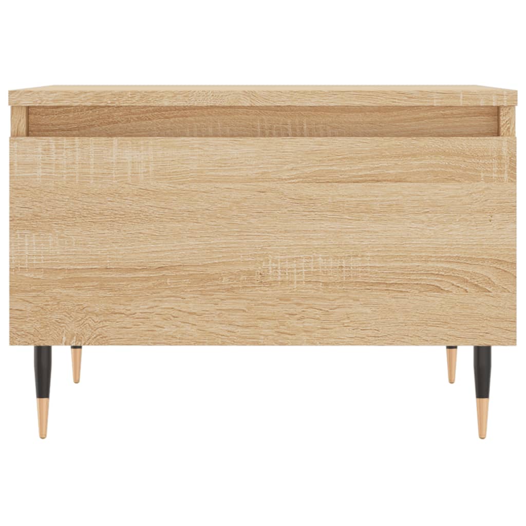 Table basse chêne sonoma 50x46x35 cm bois d'ingénierie Tables basses vidaXL