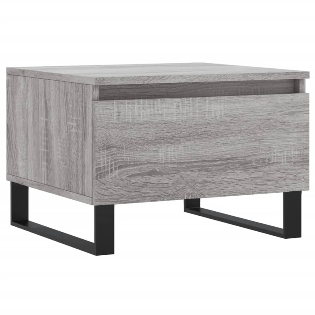 Table basse sonoma gris 50x46x35 cm bois d'ingénierie Tables basses vidaXL