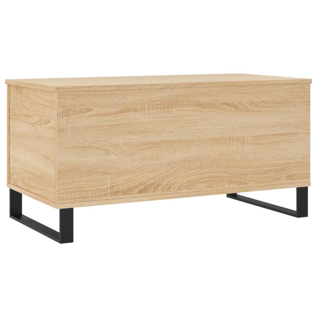 Table basse Chêne sonoma 90x44,5x45 cm Bois d'ingénierie Tables basses vidaXL   