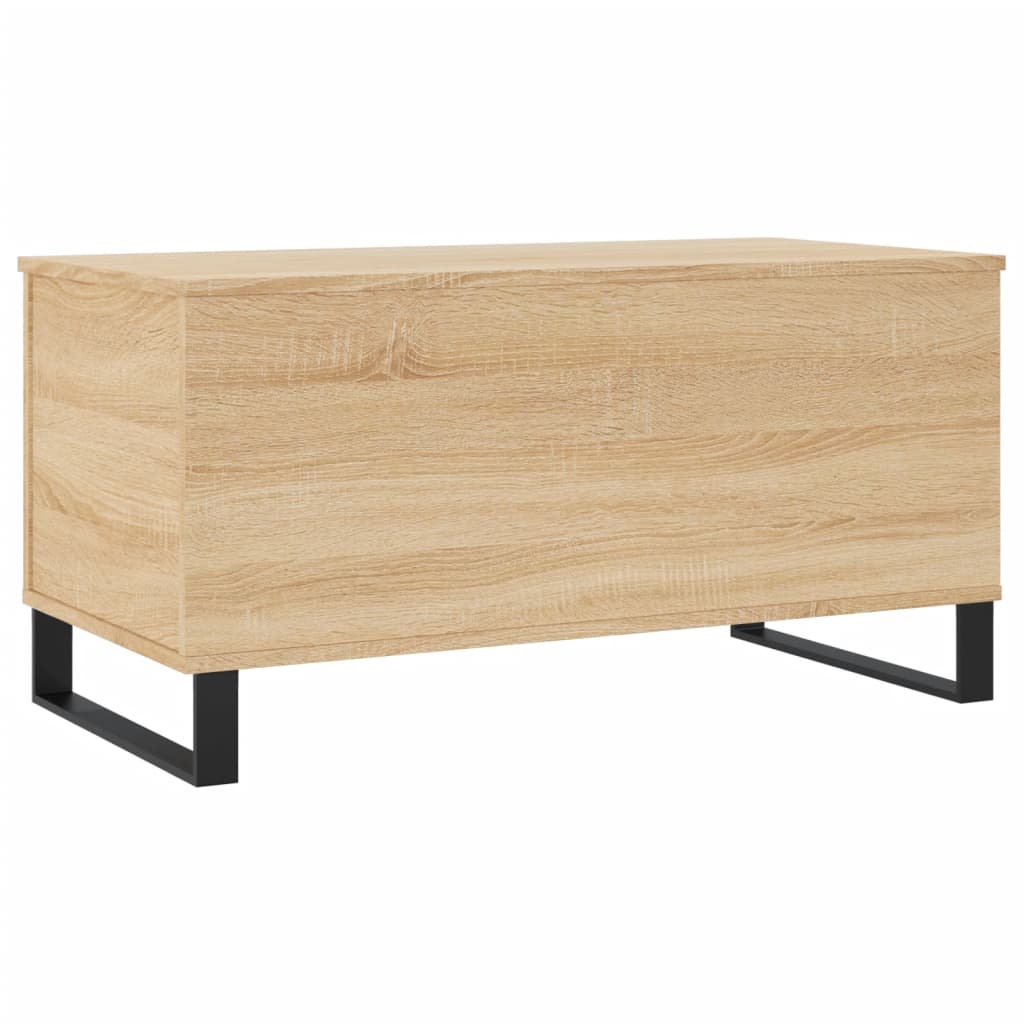 Table basse Chêne sonoma 90x44,5x45 cm Bois d'ingénierie Tables basses vidaXL   