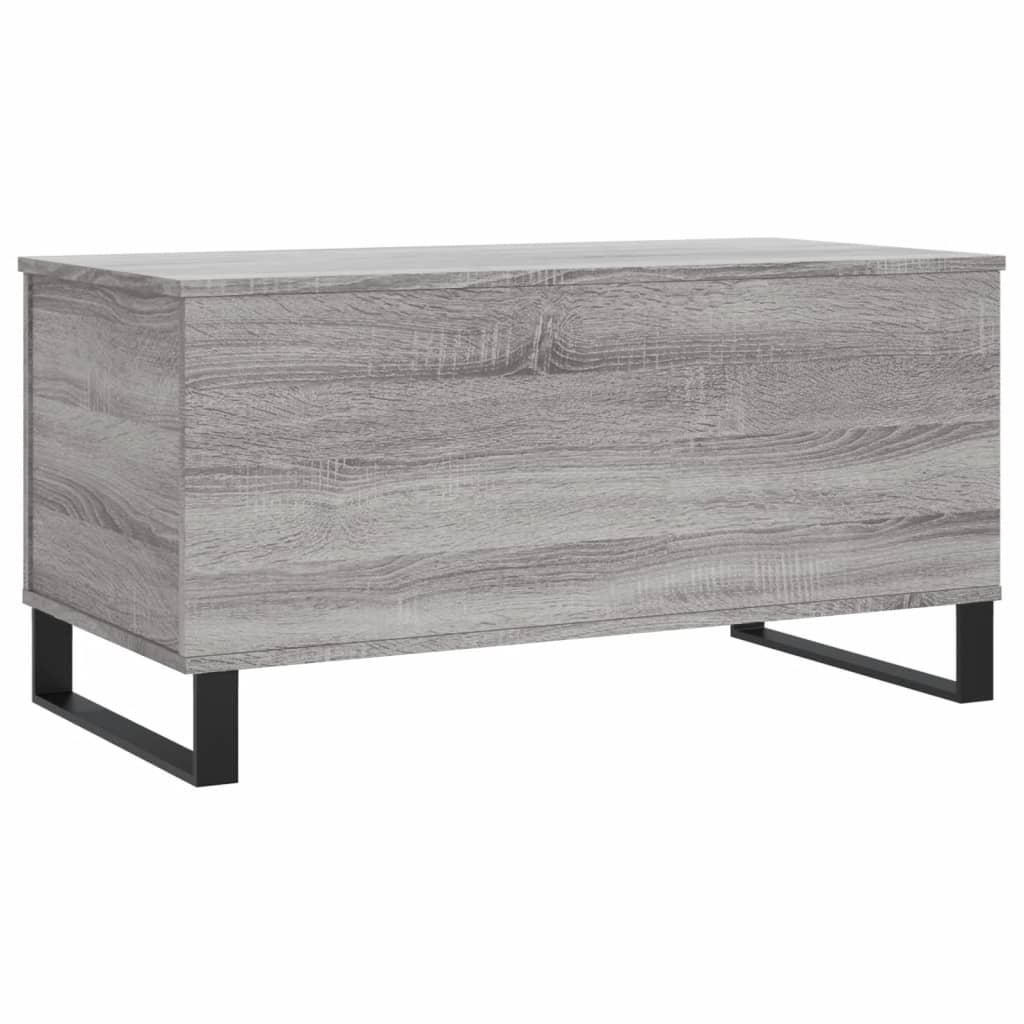 Table basse Sonoma gris 90x44,5x45 cm Bois d'ingénierie Tables basses vidaXL   